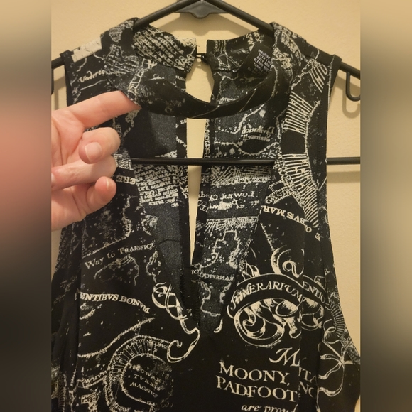Harry Potter Marauders Map dress - Picture 3 of 6